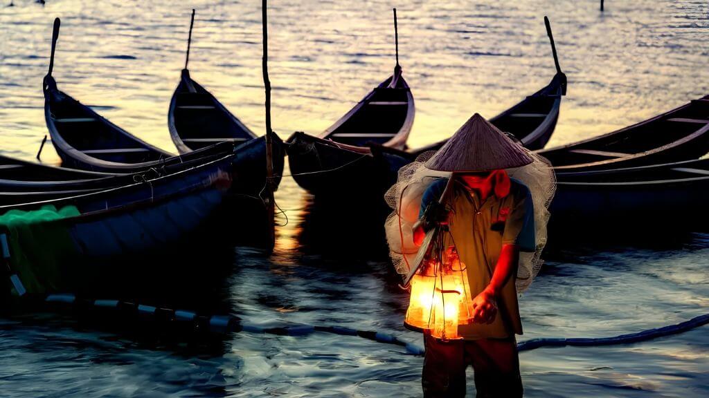 Cảnh sông nước miền quê hữu tình của Đầm Ô Loan