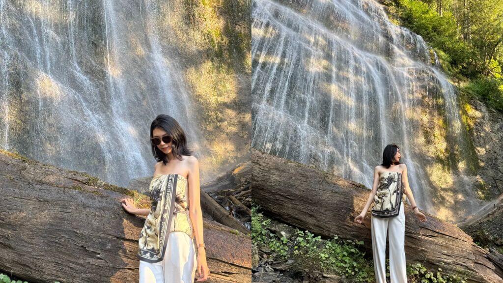 Thác nước Bridal Veil Falls mềm mại như tấm voan cô dâu trắng xóa