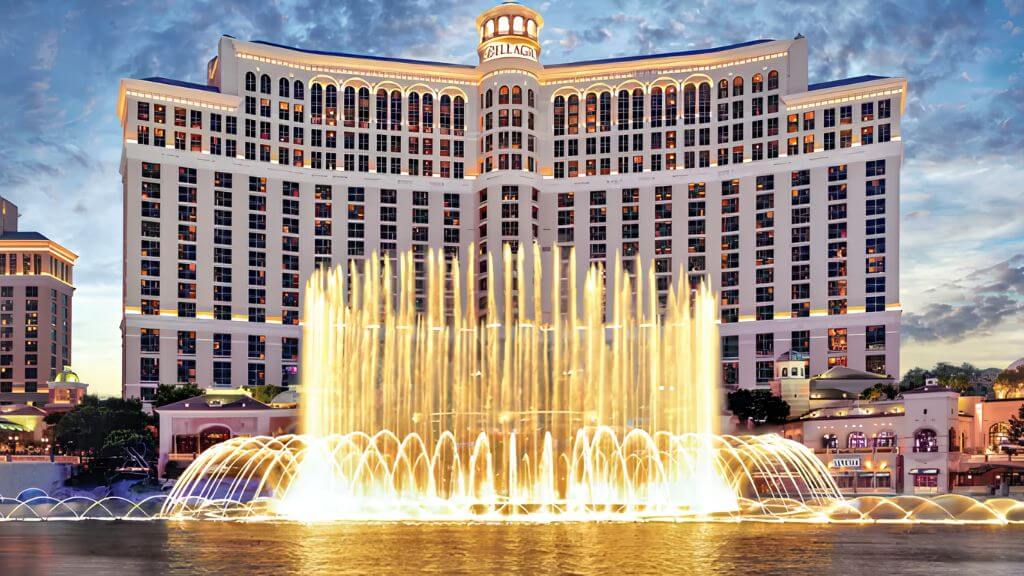 Bellagio Fountain – Đài phun nước huyền ảo, biểu diễn ánh sáng và âm nhạc giữa Las Vegas