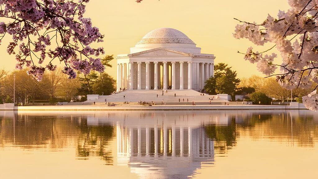 Đài tưởng niệm Jefferson – công trình tôn vinh Tổng thống Thomas Jefferson của Hoa Kỳ
