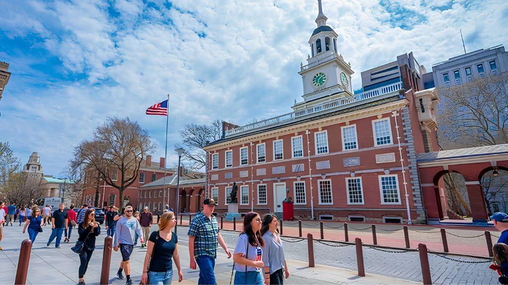 Tòa nhà Độc Lập (Independence Hall) – nơi ký Tuyên ngôn Độc lập của Hoa Kỳ