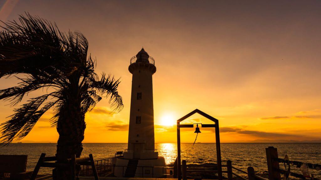 Ngọn hải đăng – Omaesaki Lighthouse nổi tiếng