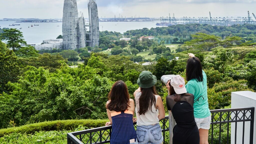 Ngắm toàn cảnh Singapore từ Mount Faber