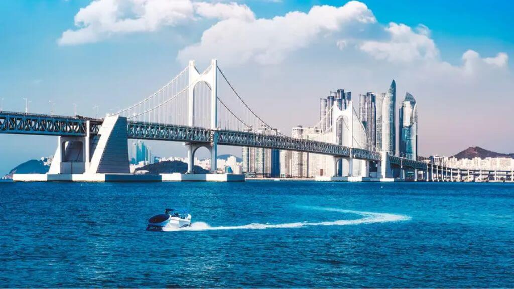 Cầu Gwangan – Cây cầu treo dài nhất Hàn Quốc