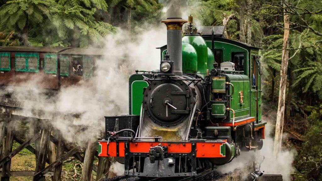 Trải nghiệm đi tàu hoả hơi nước Puffing Billy