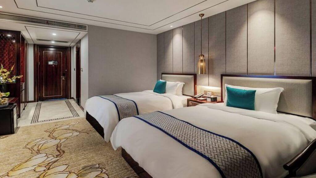 Đoàn nghỉ đêm tại Thượng Hải tại khách sạn dự kiến Meixu Meizhihao Hotel 4