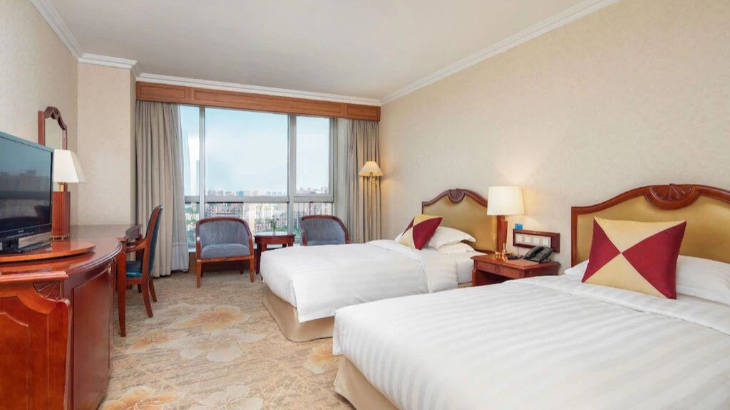 Không gian phòng tại khách sạn dự kiến Beijing Asia Pacific Garden Hotel 4