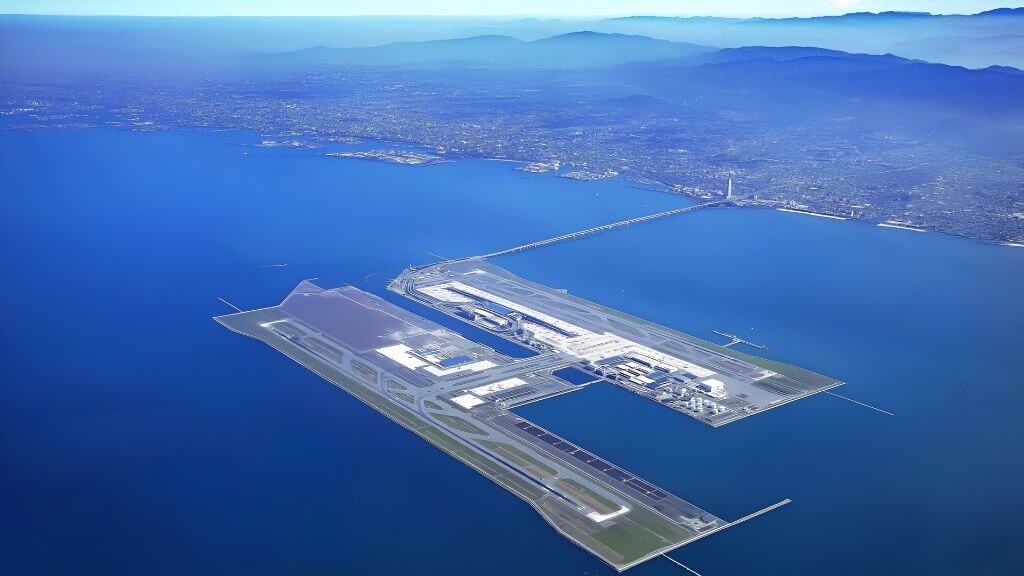 Kansai International – sân bay nổi giữa đại dương bao la