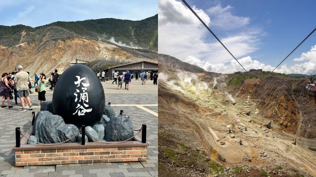 Owakudani – hơi thở núi lửa phả lên giữa Hakone