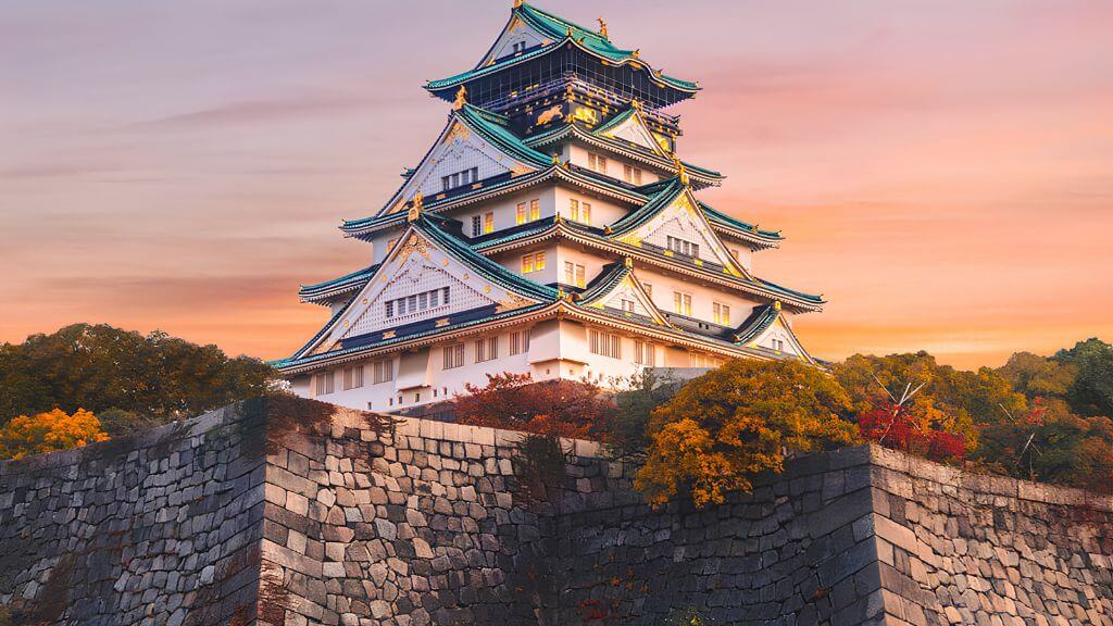 Lâu đài Osaka - Biểu tượng của thành phố Osaka