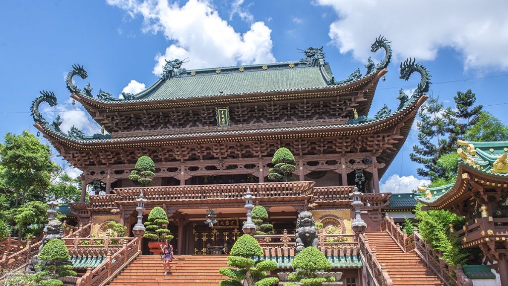 Chùa Minh Thành   Ngôi chùa có kiến trúc tuyệt đẹp
