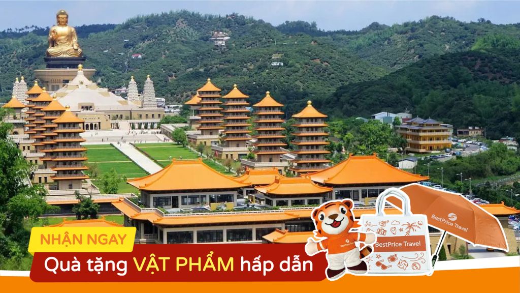 Đảo Ngọc Đài Loan HCM   Đài Bắc   Đài Trung   Cao Hùng   Vịnh Đại Bằng 5N4Đ