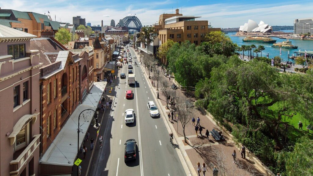 Khu phố The Rocks mang dấu ấn lịch sử của thành phố Sydney