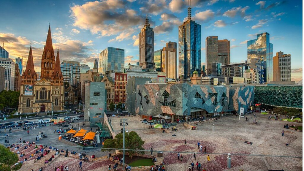 Tham quan Quảng trường Federation Melbourne