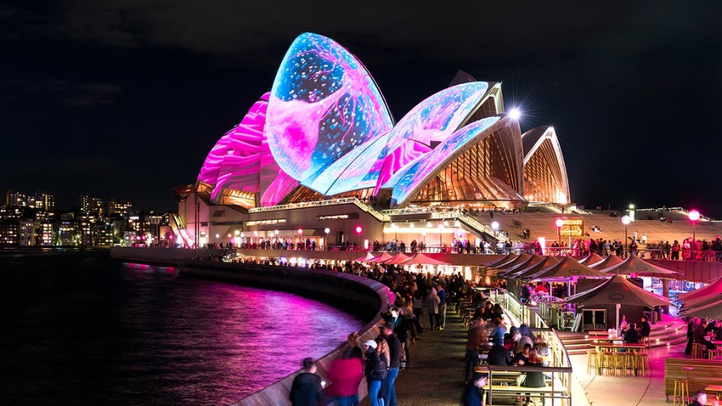 Tự do khám phá Sydney về đêm tuyệt đẹp