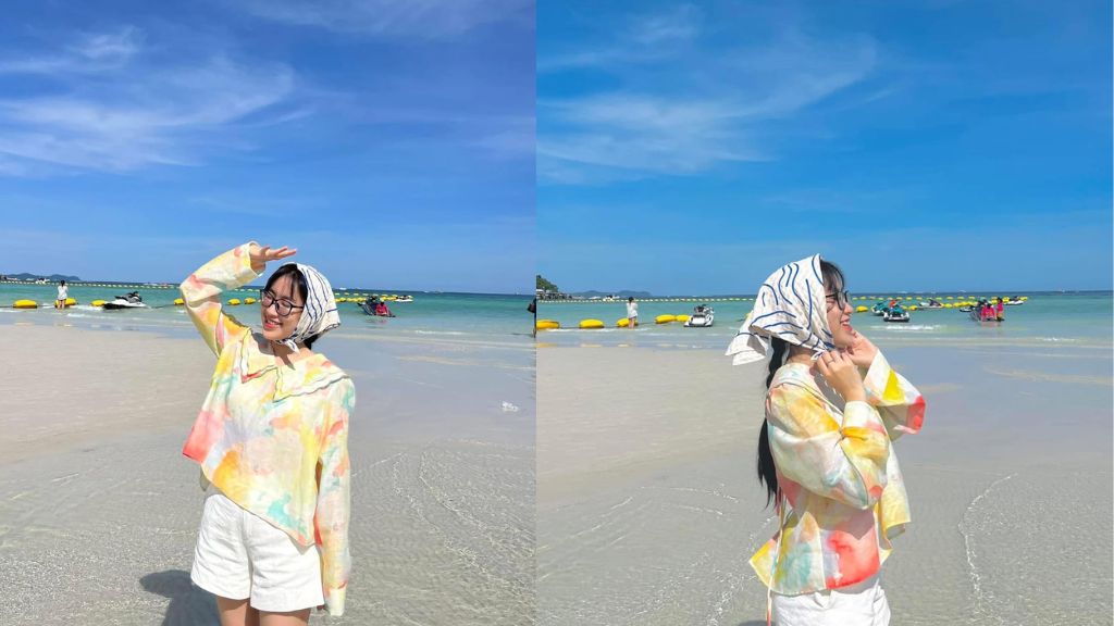 Trải nghiệm tắm biển tại Đảo San Hô (nhimciute )