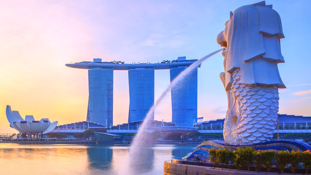 Công viên sư tử biển Merlion Park