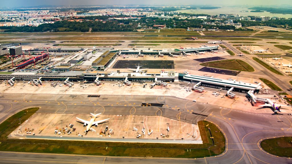 Sân bay Changi rộng lớn