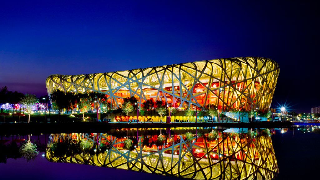 Kiến trúc độc đáo của sân vận động tổ chim