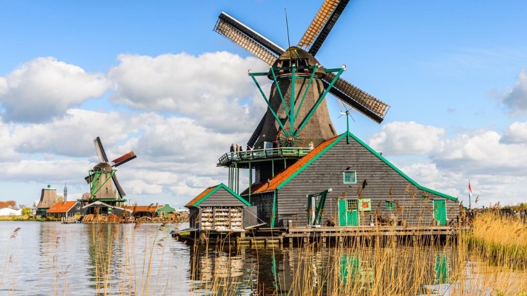 Ngôi làng cối xay gió Zaanse Schans