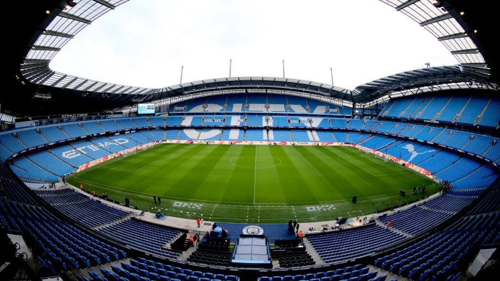 Bên trong Sân vận động Etihad   sân nhà của đội bóng Manchester City