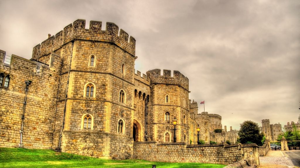 Cổng vào của lâu đài Windsor