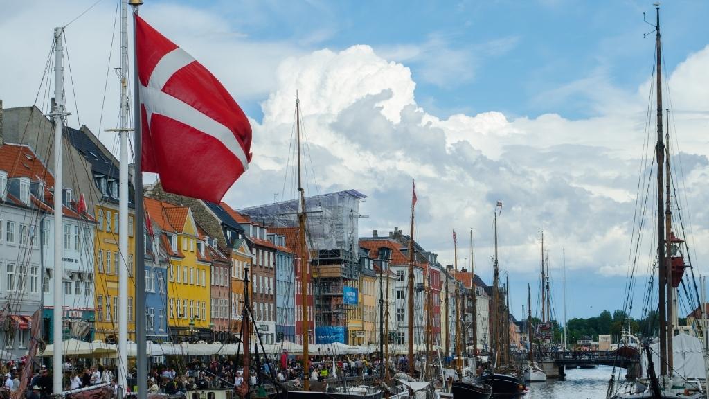 Thành phố Copenhagen với những toà nhà sắc màu