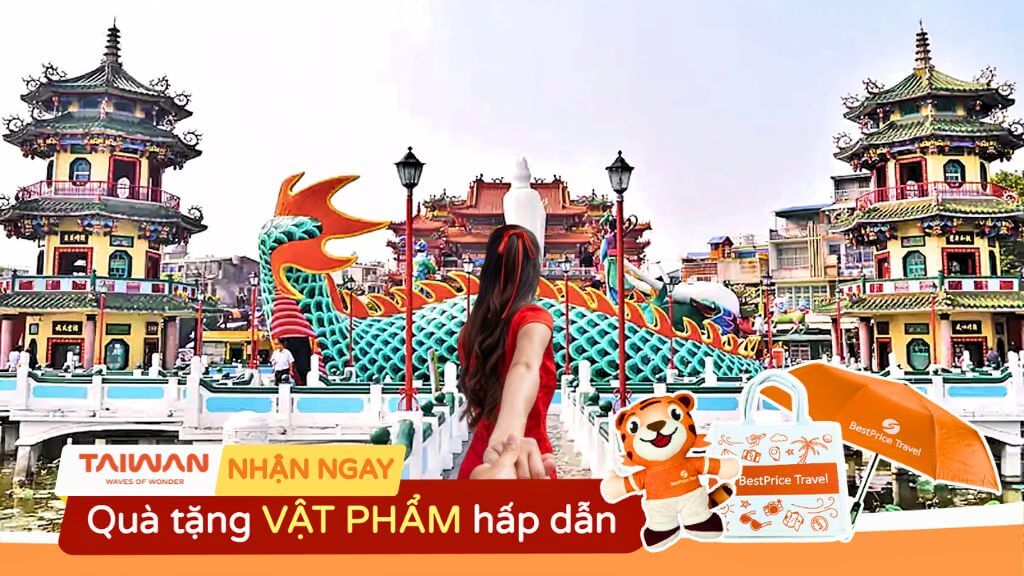 Du lịch Đài Loan 5N4Đ: HCM - Đài Bắc - Đài Trung - Cao Hùng - Villa Nam Đầu