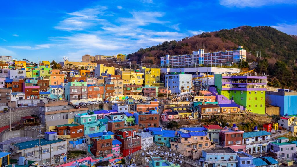 Làng văn hóa Gamcheon đầy màu sắc