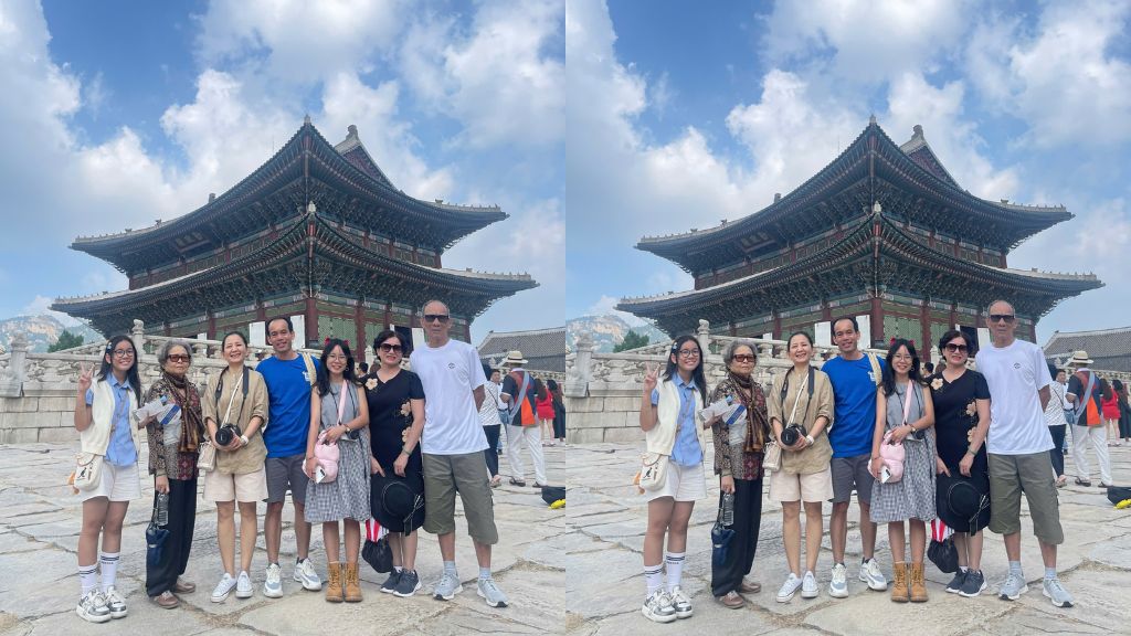 Cùng gia đình du lịch Hàn Quốc check in Cảnh Phúc Cung