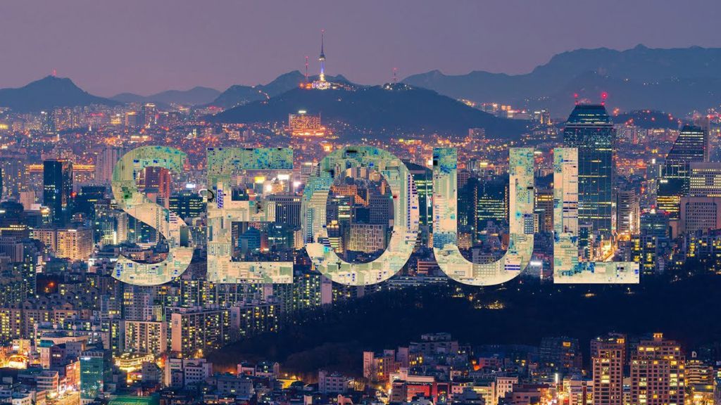 Thành phố Seoul lung linh về đêm