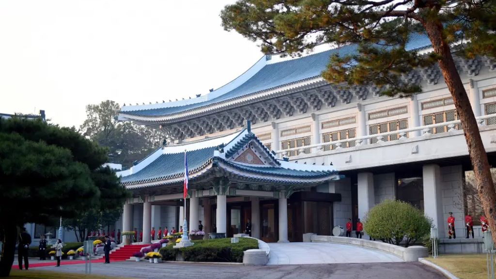 Nhà Xanh của Tổng thống xứ Hàn