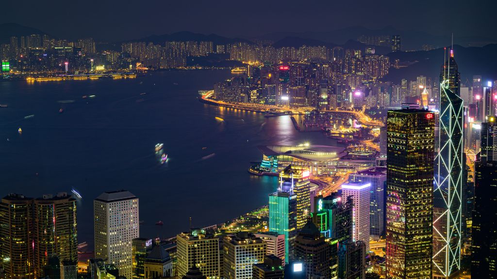 Vẻ đẹp của Hong Kong về đêm