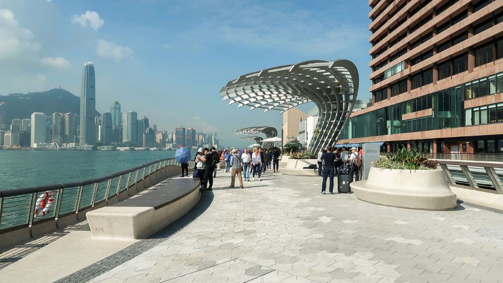 Đại lộ ngôi sao là nơi ghi danh 117 ngôi sao hàng đầu HongKong