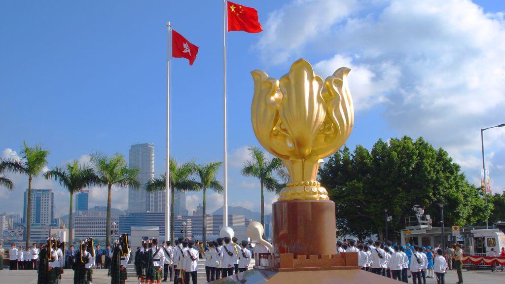 Quảng trường Kim Tử Kinh với đài tưởng niệm Thống Nhất