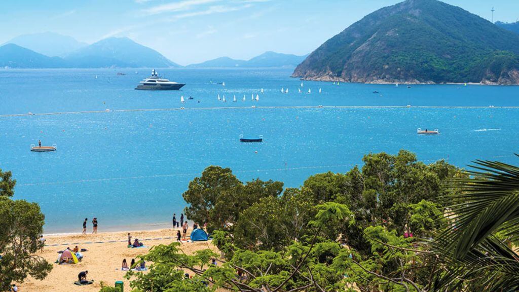 Vịnh Nước Cạn là một trong những vịnh biển nổi tiếng tại Hồng Kông