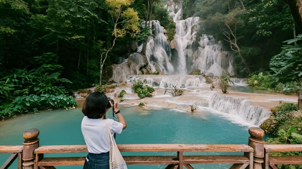 Phải lòng trước vẻ đẹp của thác nước đẹp nhất xứ Triệu Voi