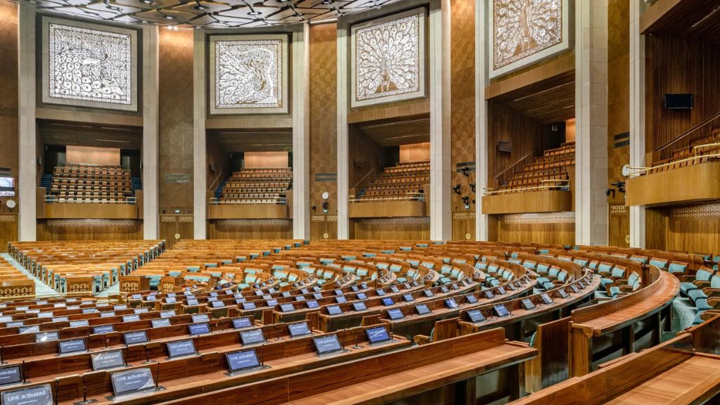 Không gian bên trong của New Parliament house