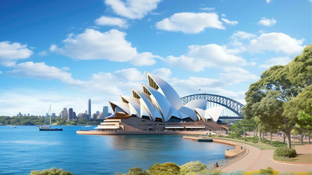 Nhà hát Opera Sydney với kiến trúc ấn tượng