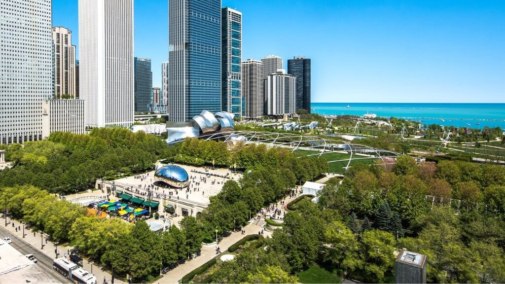 Du lịch Chicago check in Công viên Thiên niên kỷ (Millennium Park)