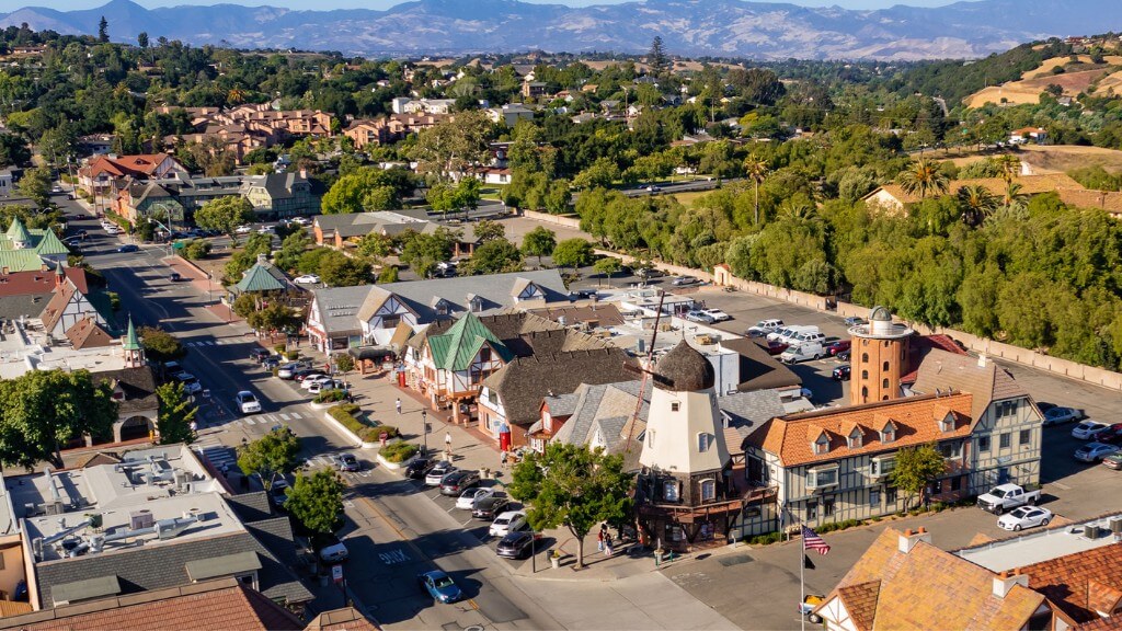 Solvang thị trấn nhỏ mang phong cách Đan Mạch