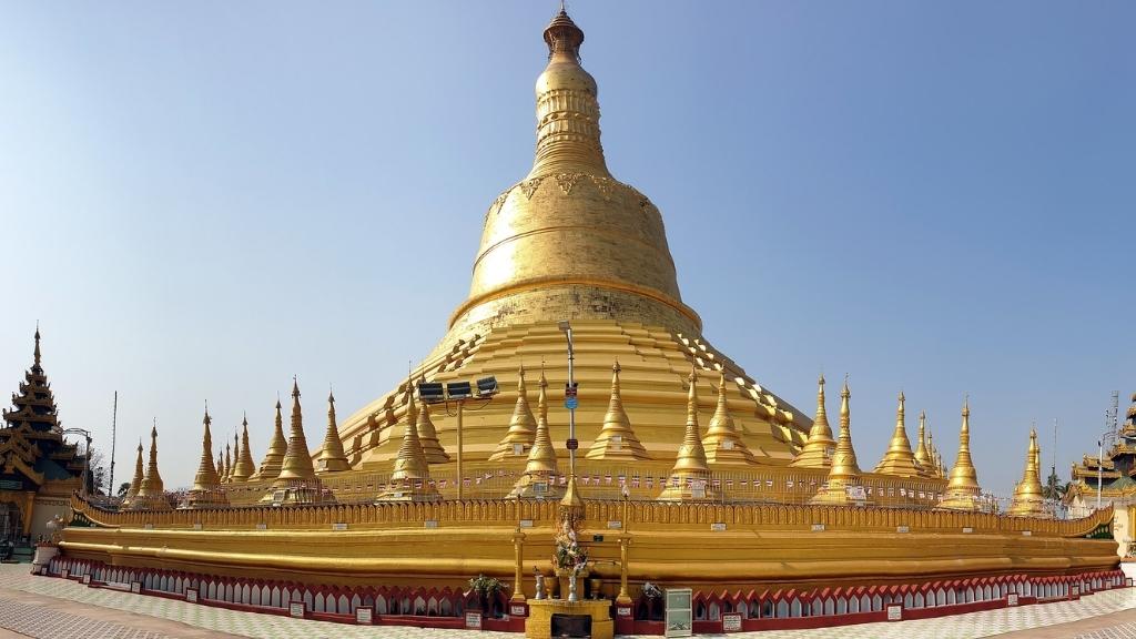 Chùa Shwe maw daw cao nhất Myanmar