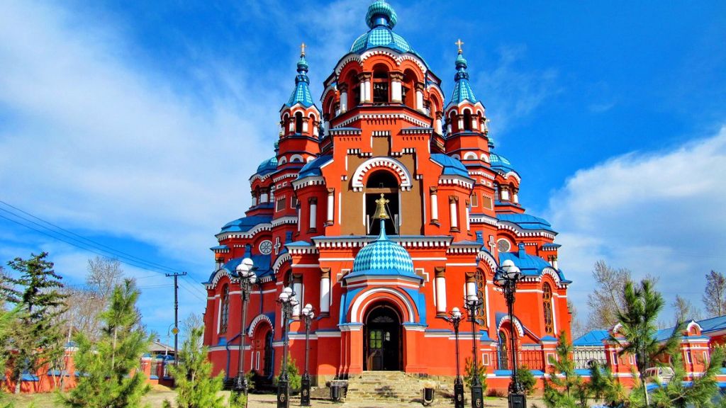 Viếng thăm nhà thờ thánh Kazan