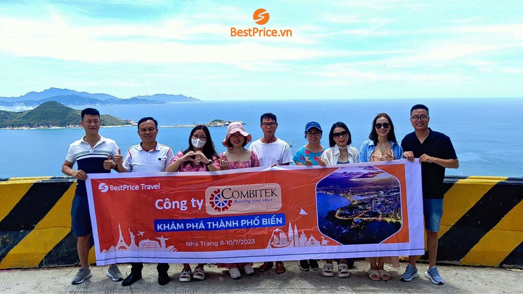 Đoàn khách BestPrice trải nghiệm tour du lịch Nha Trang