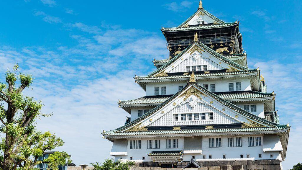Kiến trúc đặc biệt của lâu đài Osaka