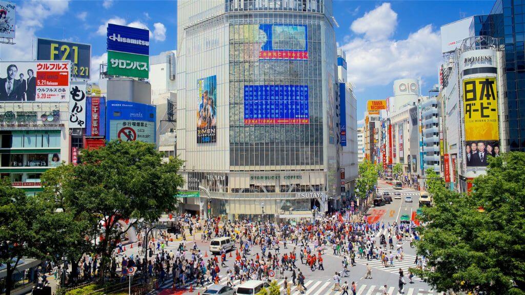Ghé thăm giao lộ Shibuya
