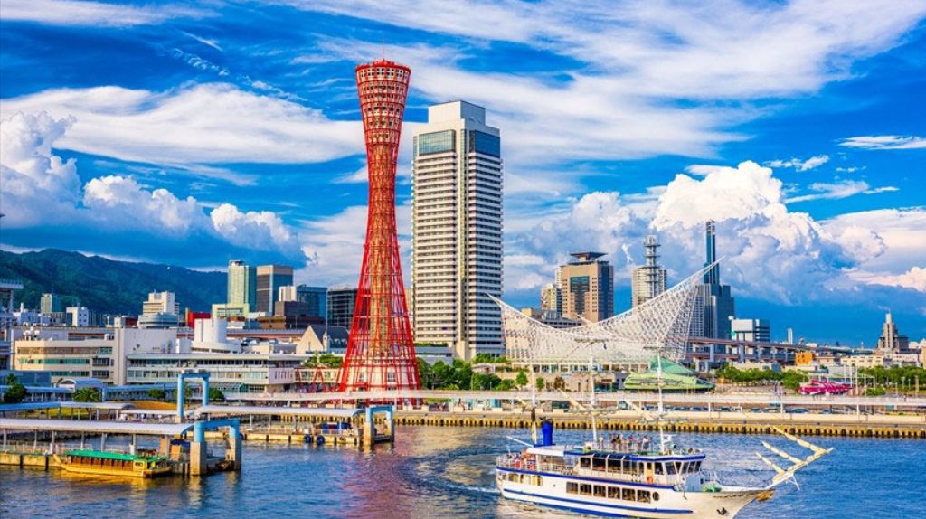 Bến cảng Kobe Harbourland   Copy
