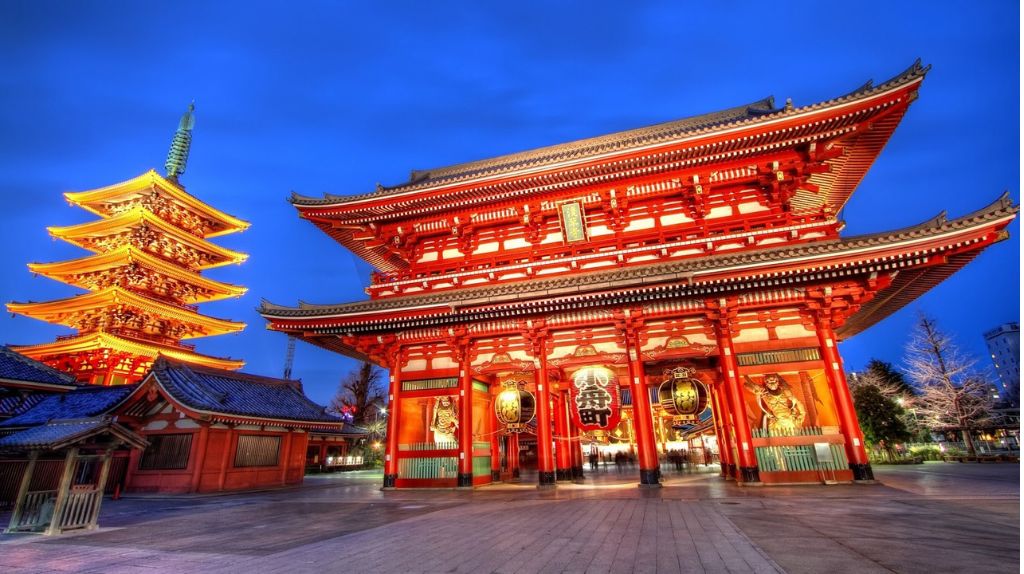 Đền Asakusa Kannon – ngôi đền cổ nhất Tokyo