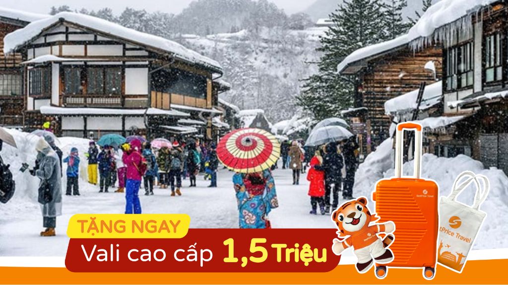 Du Lịch Nhật Bản 6 Ngày Khám Phá Thiên Nhiên và Văn Hóa Xứ Phù Tang