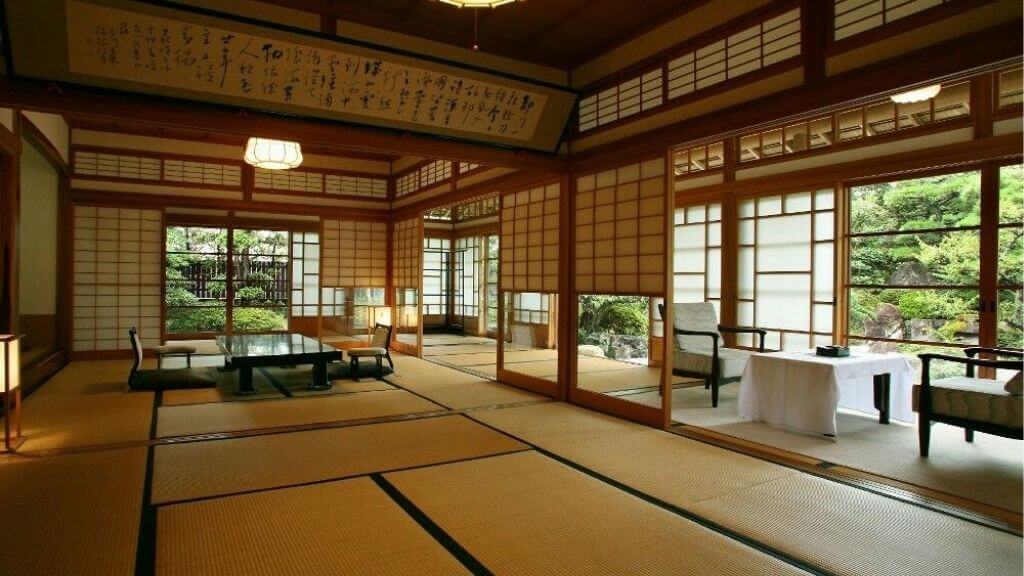 Không gian nghỉ dưỡng tại lữ quán Ryokan mang đậm phong cách Nhật Bản